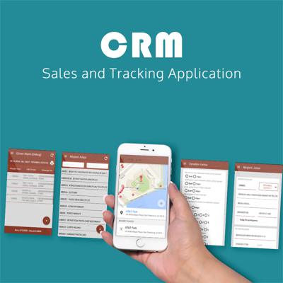 B2B CRM and sales tracking management android application development