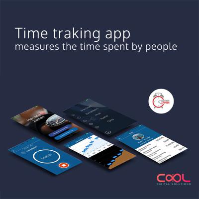 time tracking, counter, ios android mobile application