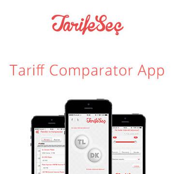 tariff comparator, operator, broadband, corporate mobile application